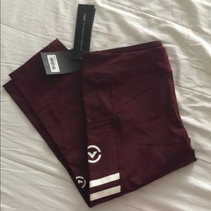 NWT virus crop compression pants